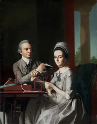 Portrett av Mr. og Mrs. Thomas Mifflin (Sarah Morris)